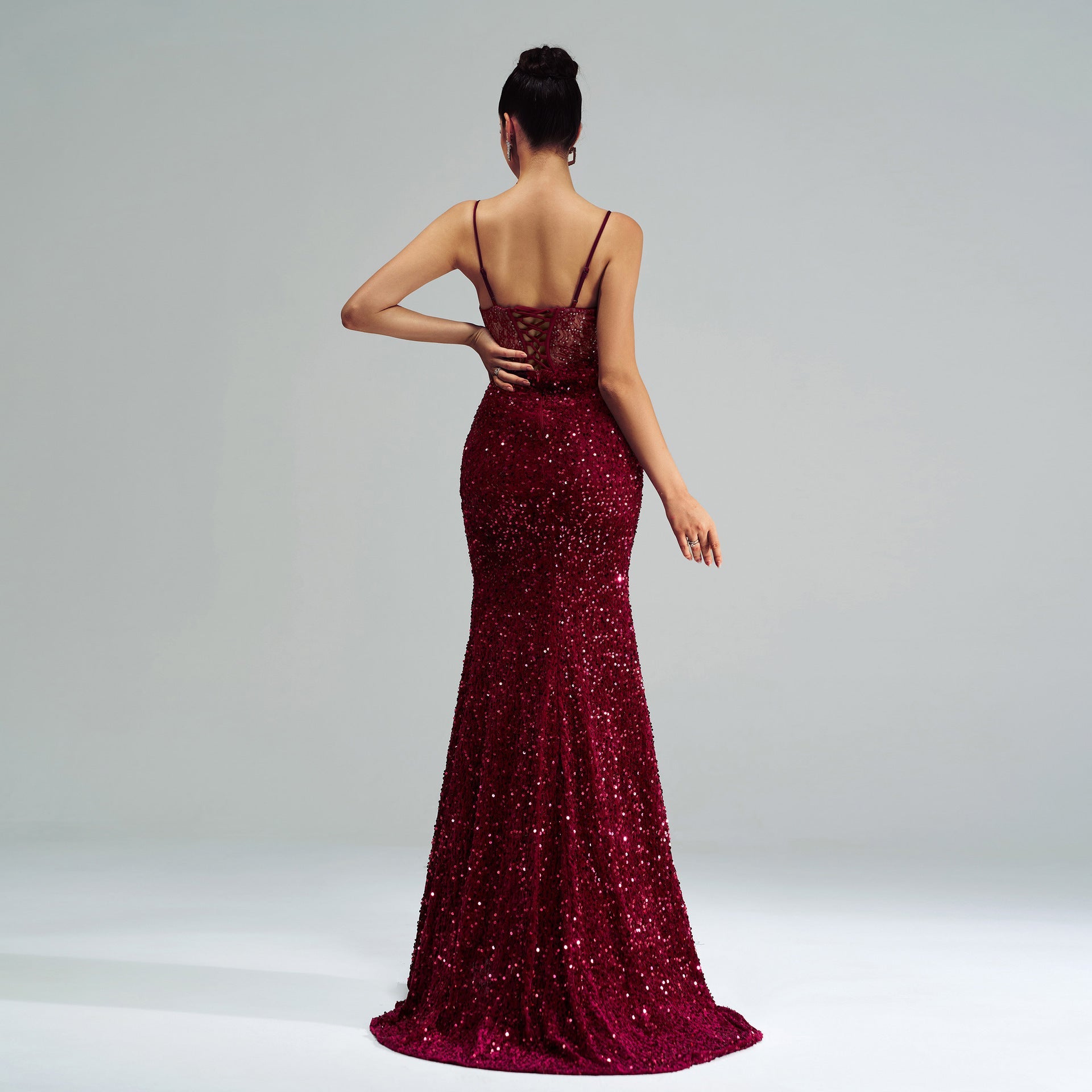 Robe Éclat Fendue RIMANOVA - RIMANOVA